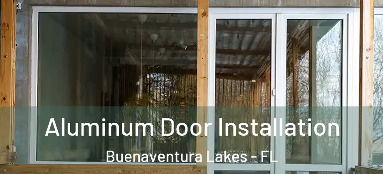Aluminum Door Installation Buenaventura Lakes - FL