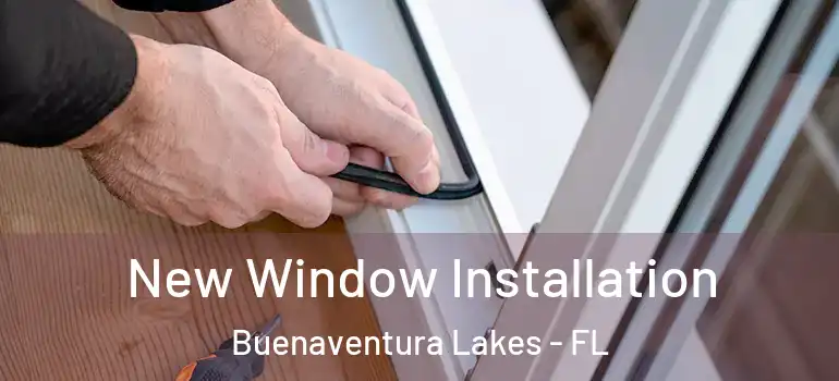 New Window Installation Buenaventura Lakes - FL