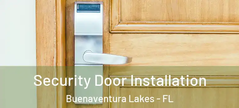 Security Door Installation Buenaventura Lakes - FL