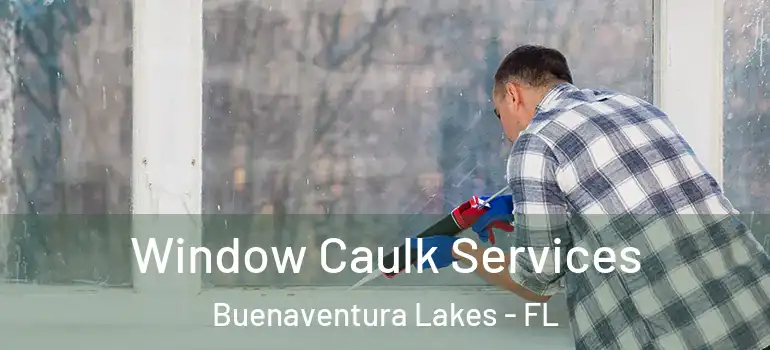Window Caulk Services Buenaventura Lakes - FL