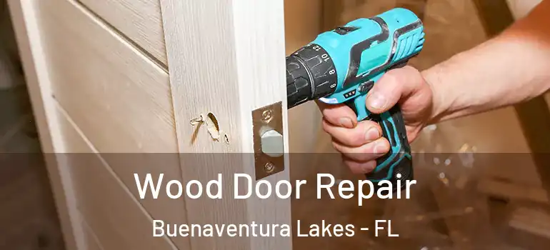 Wood Door Repair Buenaventura Lakes - FL